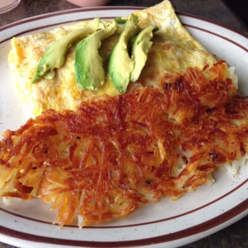 Angie's Restaurant - Veggie omelette & hash browns. Missing from picture - their famous scone, served w/ honey-butter on a plate of the same size! - Breakfast & Brunch Near Me - Logan, Utah Angie's Restaurant - Veggie omelette & hash browns. Missing from picture - their famous scone, served w/ honey-butter on a plate of the same size! - Breakfast & Brunch Near Me - Logan, Utah