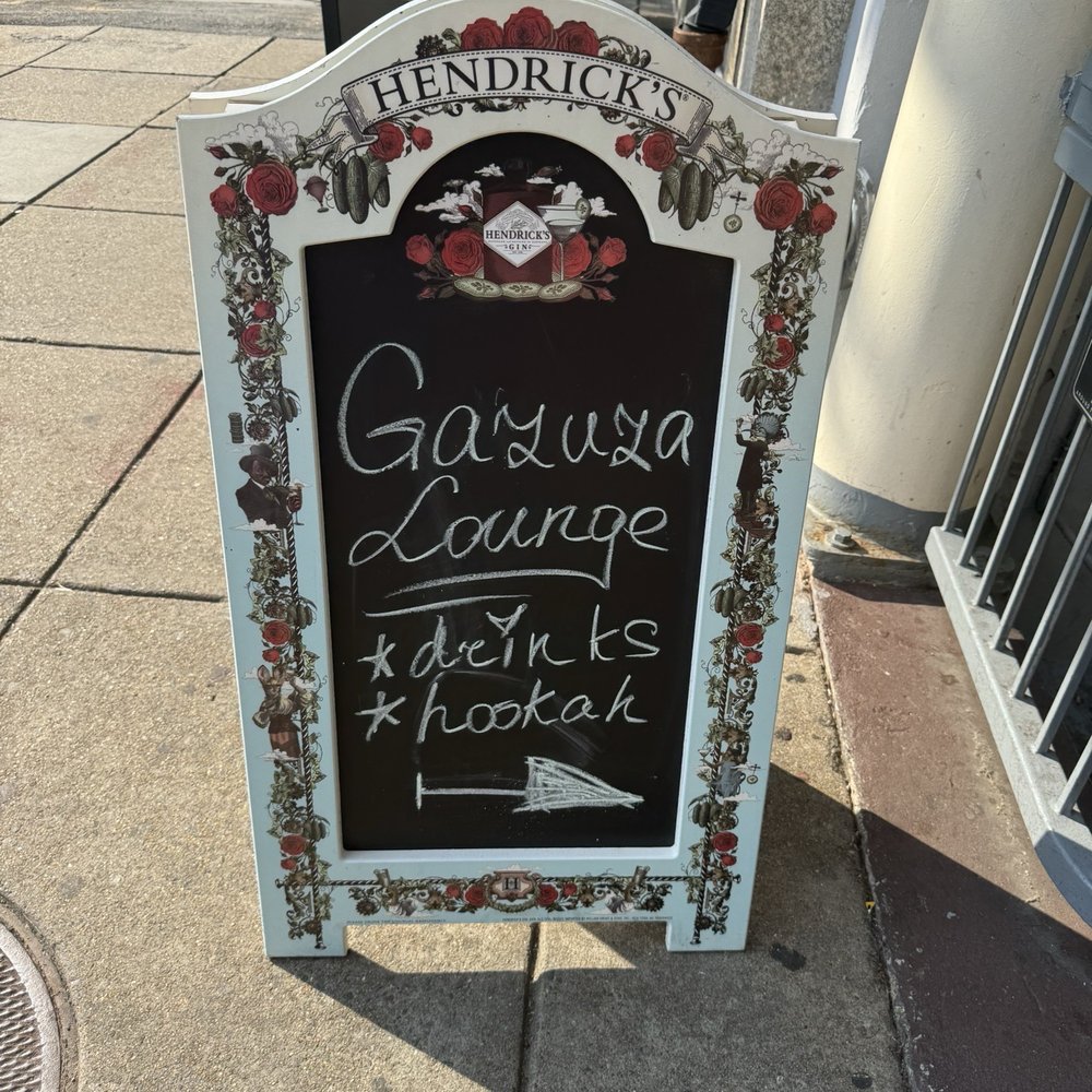 Gazuza Lounge - Sign for venue - Hookah Bars Near Me - Washington, DC, District of Columbia