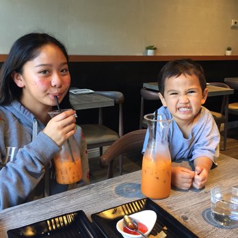 Pearl Thai Eatery - Enjoying some calamari, veggie egg rolls and Thai tea after school! Cutest little Thai restaurant! - Thai Near Me - Pasadena, California Pearl Thai Eatery - Enjoying some calamari, veggie egg rolls and Thai tea after school! Cutest little Thai restaurant! - Thai Near Me - Pasadena, California