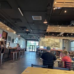 Phat Fish Brewery - Inside dining room.