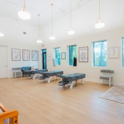 Ommabe Chiropractic Center - Our adjusting floor