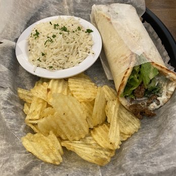 Taziki's Mediterranean Cafe - Madison - Lamb gyro and rice was very good. - Mediterranean Near Me - Madison, Alabama
