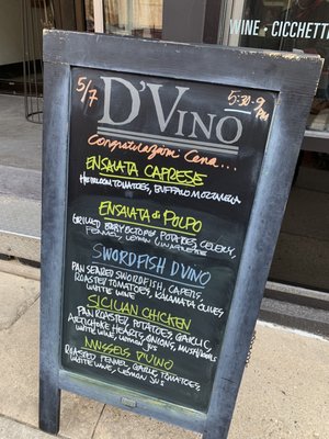 Menu photo 7 D'Vino Madison, WI