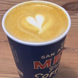 Golden milk latte