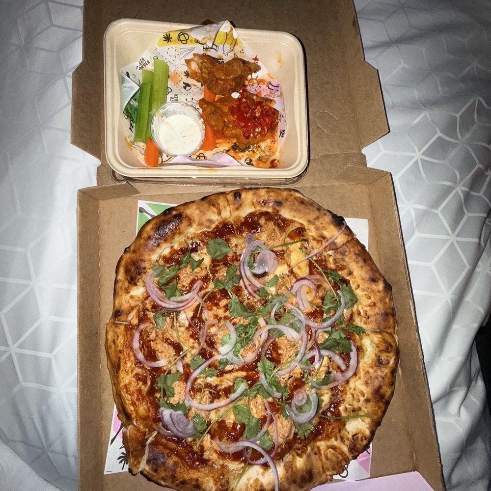 Pitfire Pizza - EPIC. BBQ. CHICKEN and buffalo wings. - Pizza Near Me - Carlsbad, California