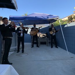 a group of men playing music