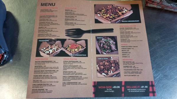 Menu photo 2 Smoke's Poutinerie Winnipeg, MB