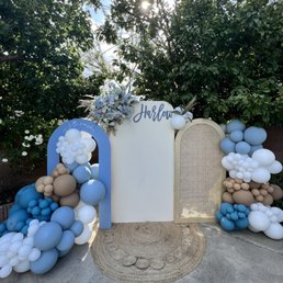 Babyshower backdrop