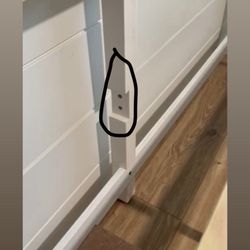 Walker's Furniture and Mattress - Where a support should be installed