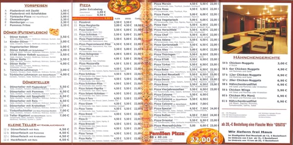 Menu photo 5 Star Döner Bad Neustadt, BY