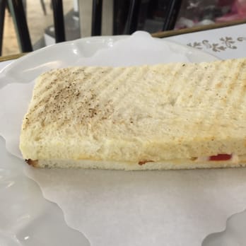 Pasticceria Dagnino - Tomato and cheese panini - very good - Desserts Near Me - Rome, RM Pasticceria Dagnino - Tomato and cheese panini - very good - Desserts Near Me - Rome, RM