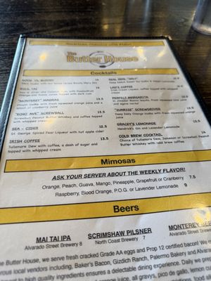 Menu photo 4 The Butter House Seaside, CA Menu photo 4 The Butter House Seaside, CA