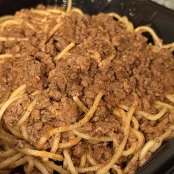 Basta - Spaghetti with meat sauce - Salad Near Me - Thousand Oaks, California