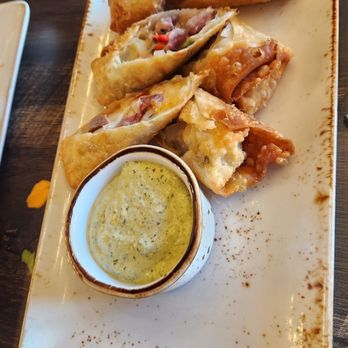 Bistro 120 - Philly Cheesesteak Egg Rolls - New American Near Me - Oakdale, California Bistro 120 - Philly Cheesesteak Egg Rolls - New American Near Me - Oakdale, California