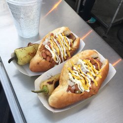 El Perrito Sonoran Hot Dogs - Yummy! Sonoran Dogs all dressed up!!
