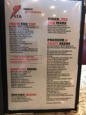 Menu photo 8 At The Office Crestwood, IL