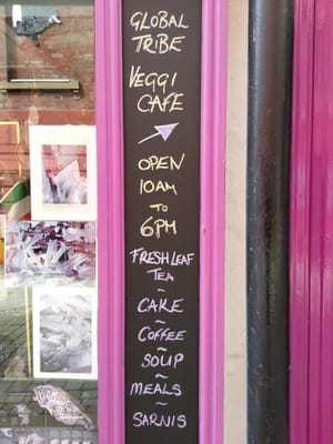 Menu photo 2 Global Tribe Cafe Leeds, XWY