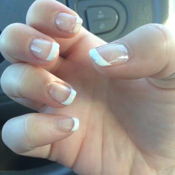 Jeanne's Nail Spa - Maybe if she let them stay under the UV a little longer they would have set right! Uhg! - Nail Salons Near Me - Milpitas, California Jeanne's Nail Spa - Maybe if she let them stay under the UV a little longer they would have set right! Uhg! - Nail Salons Near Me - Milpitas, California
