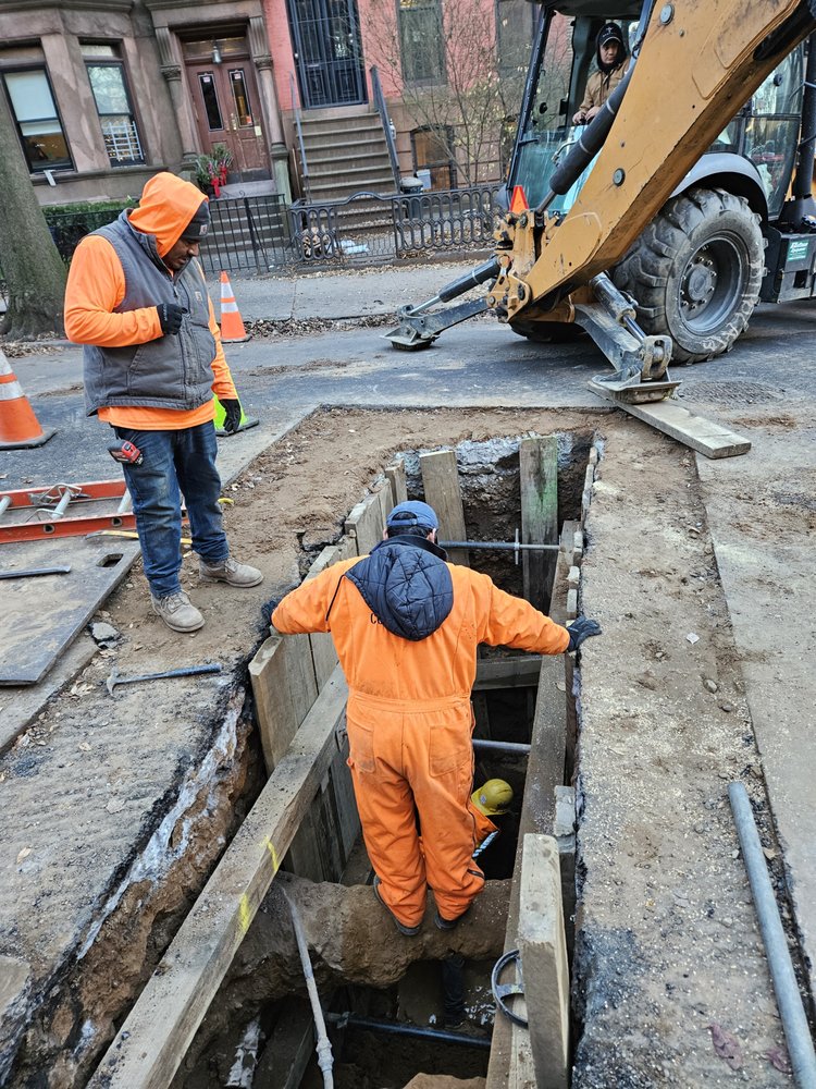 Slide of Empire Water Main & Sewer