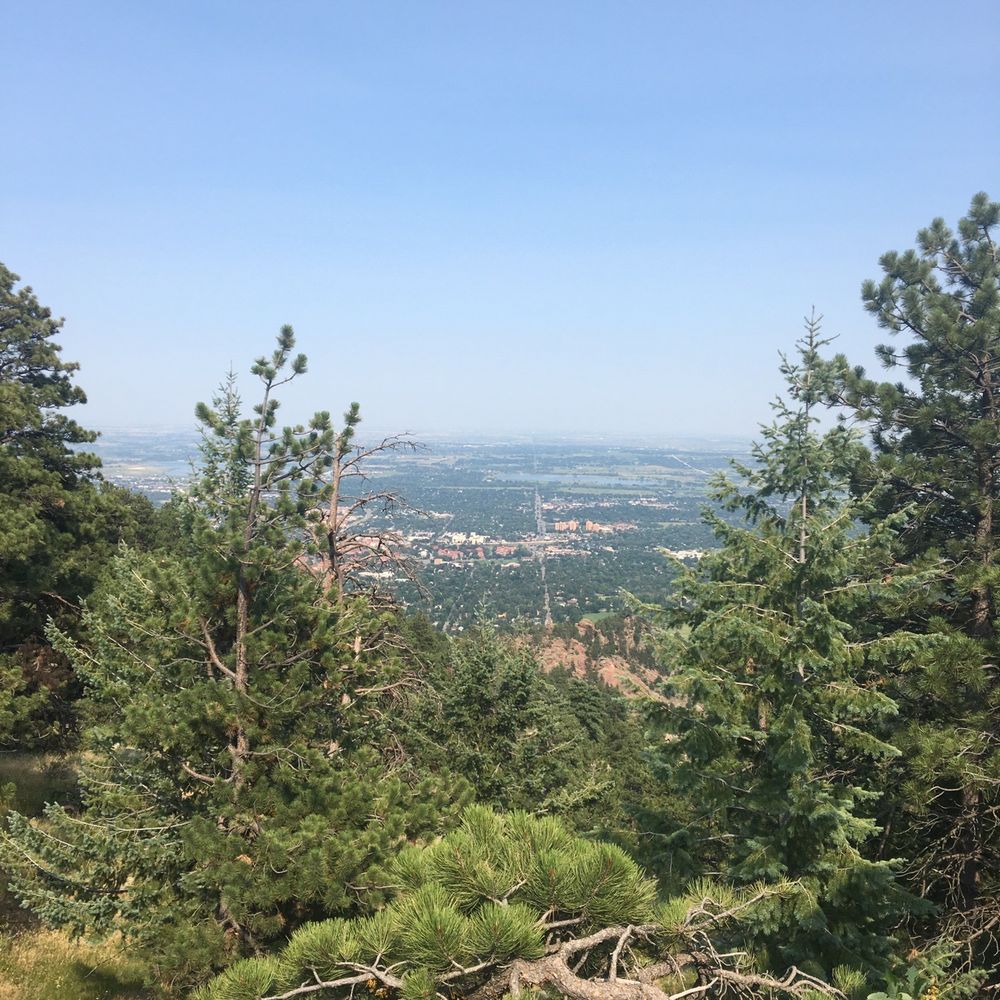 Boulder from Flagstaff Mountain Boulder from Flagstaff Mountain