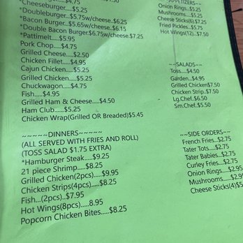 Fayes Cafe - Menu - Cheesesteaks Near Me - Gainesboro, Tennessee