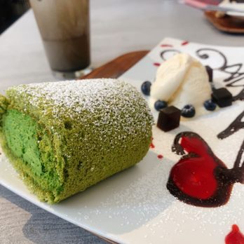 Ogawa Coffee - Matcha cake！ - Coffee & Tea Near Me - Boston, Massachusetts