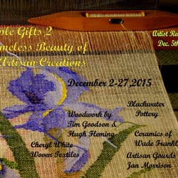 LithaMoonGallery - Wrapping up the 2015 Season the 2nd annual artisan exhibtion Fine craftsmanship and unique gifts for the holidays.