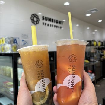 Sunright Tea Studio - Sunright Fruit Tea & Grapefruit Jasmine Fruit Tea - Bubble Tea Near Me - San Diego, California Sunright Tea Studio - Sunright Fruit Tea & Grapefruit Jasmine Fruit Tea - Bubble Tea Near Me - San Diego, California