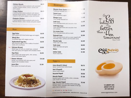 Menu photo 8 Eggmania Jersey City, NJ