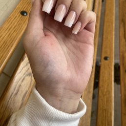 Super Cute Nails. Im so impressed, she is a super happy person, thank you so much Ruby.