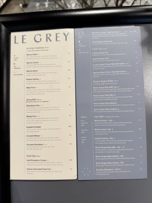 Menu photo 6 Le Grey Seattle, WA Menu photo 6 Le Grey Seattle, WA