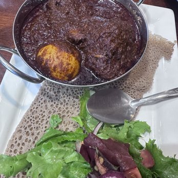 Bole - Doro wot, lunch portion - Ethiopian Near Me - Maple Grove, Minnesota