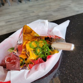 The Taco Spot - Tempe - Dorito asados and it's amazing, shredded beef cheese jalapeño and doritos - Tacos Near Me - Tempe, Arizona The Taco Spot - Tempe - Dorito asados and it's amazing, shredded beef cheese jalapeño and doritos - Tacos Near Me - Tempe, Arizona