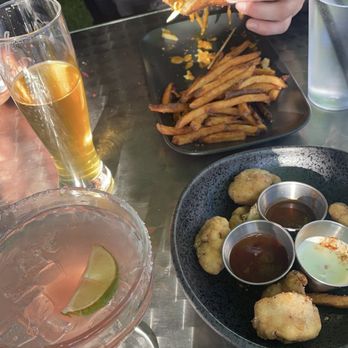 Bauer's By Sazon - Cauliflower Bites & Pastrami Sandwich - Gastropubs Near Me - Modesto, California