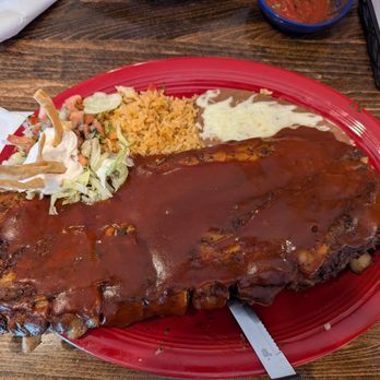 El Charro - Full rack of ribs - Mexican Near Me - Turlock, California