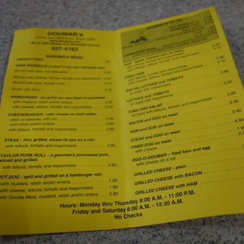 Doumar's Cones & Barbecue - Menu - Barbeque Near Me - Norfolk, Virginia Doumar's Cones & Barbecue - Menu - Barbeque Near Me - Norfolk, Virginia