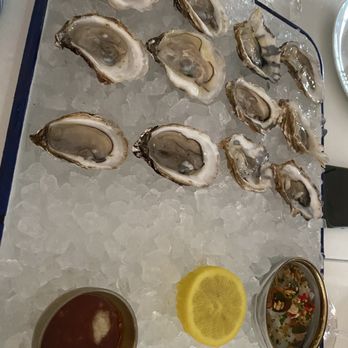 The Lonely Oyster - Dozen oysters, 2 varieties our server recommended. - Cocktail Bars Near Me - Los Angeles, California The Lonely Oyster - Dozen oysters, 2 varieties our server recommended. - Cocktail Bars Near Me - Los Angeles, California