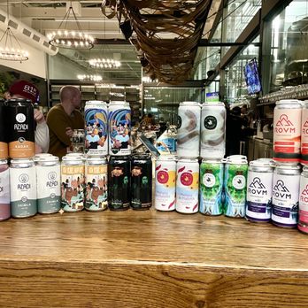 Pilot Project Brewing - Milwaukee - Available cans from the various breweries - Brewpubs Near Me - Milwaukee, Wisconsin