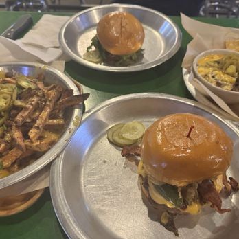 Rodeo Goat - Burgers, large fries with cheese, bacon and jalapeños, and the side of chili - Burgers Near Me - Dallas, Texas Rodeo Goat - Burgers, large fries with cheese, bacon and jalapeños, and the side of chili - Burgers Near Me - Dallas, Texas