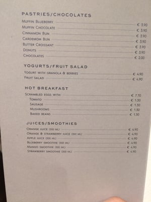 Menu photo 4 Pier Zero Vantaa, 18 Menu photo 4 Pier Zero Vantaa, 18