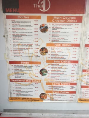Menu photo 2 Thai 1 Colchester, ESS