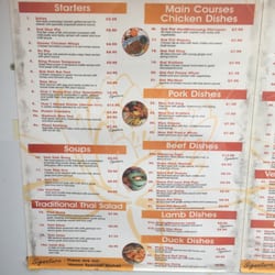 Thai 1 - Menu 1