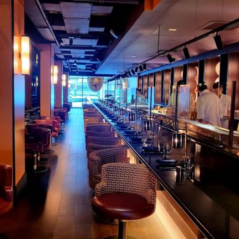 Aqua - View of sushi bar - Japanese Near Me - New York, New York Aqua - View of sushi bar - Japanese Near Me - New York, New York