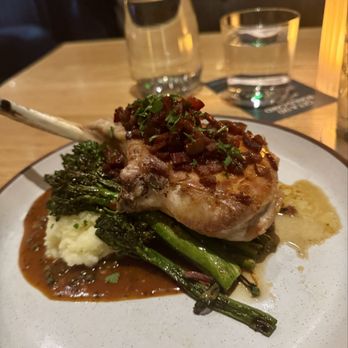 Earls Kitchen + Bar - Bone in pork chop - Cocktail Bars Near Me - Denver, Colorado Earls Kitchen + Bar - Bone in pork chop - Cocktail Bars Near Me - Denver, Colorado