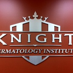 Sign-O-Saurus - Knight Dermatology Institute 3D Lettering by Sign-O-Saurus
