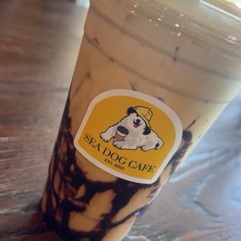 Sea Dog Cafe - Chocolate covered strawberry cold brew. - Cafes Near Me - Yarmouth, Massachusetts Sea Dog Cafe - Chocolate covered strawberry cold brew. - Cafes Near Me - Yarmouth, Massachusetts