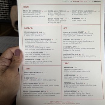 Root Down - Menu - New American Near Me - Denver, Colorado
