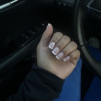 Sally's Spa - French Tip Gel Mani - Nail Salons Near Me - Burlingame, California Sally's Spa - French Tip Gel Mani - Nail Salons Near Me - Burlingame, California