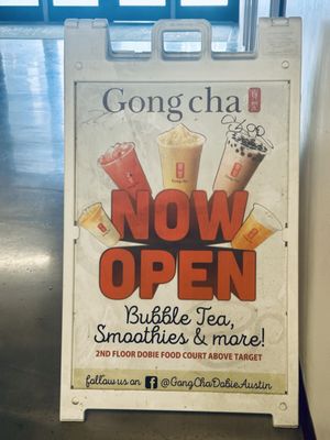 Gong cha @ UT Campus by null
