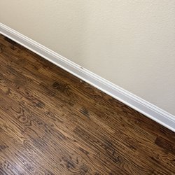 Rooms To Go - Chunk of base board chipped